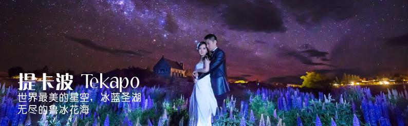Lake Tekapo蒂卡波的最美星空和好牧羊人教堂+鲁冰花海Lupins