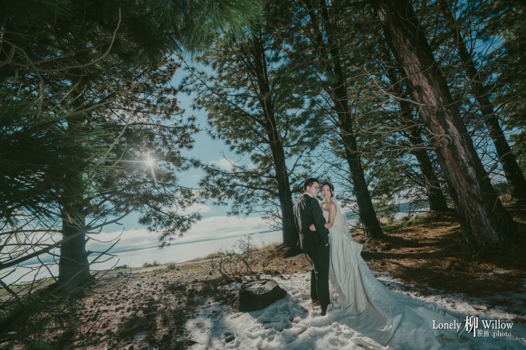 开心的农场和湖泊