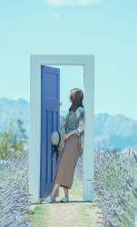 茫茫的薰衣草园