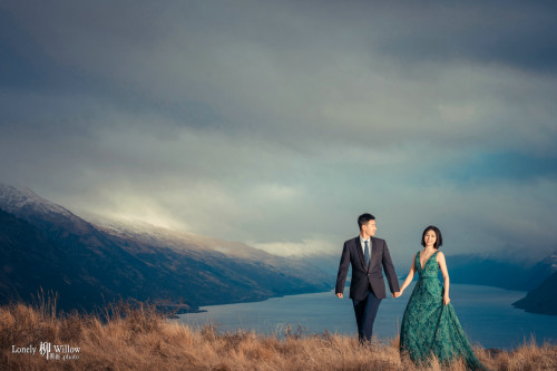 油画般的鹿顶山